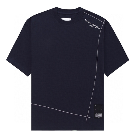ÁO MAISON MARGIELA print cotton jersey T-shirt