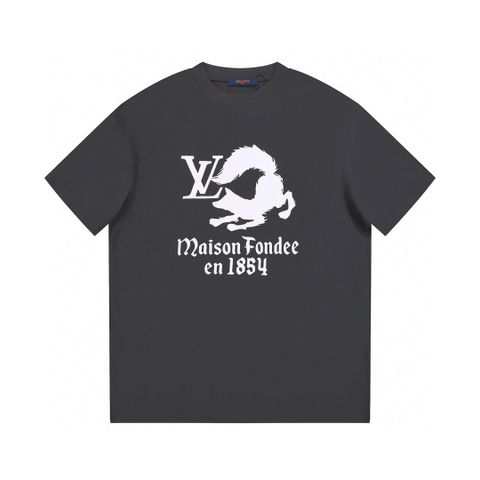 ÁO LOUIS VUITTON print cotton jersey T-shirt