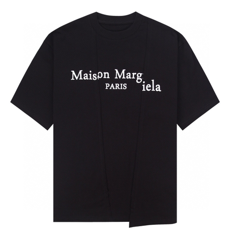 ÁO MAISON MARGIELA print cotton jersey T-shirt