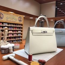 TÚI HERMES Kelly 28CM pure white