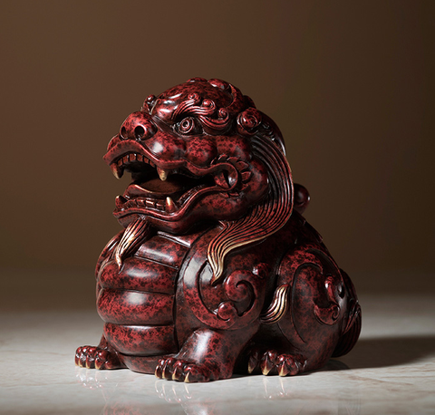 Tỳ hưu đồng đỏ tài lộc