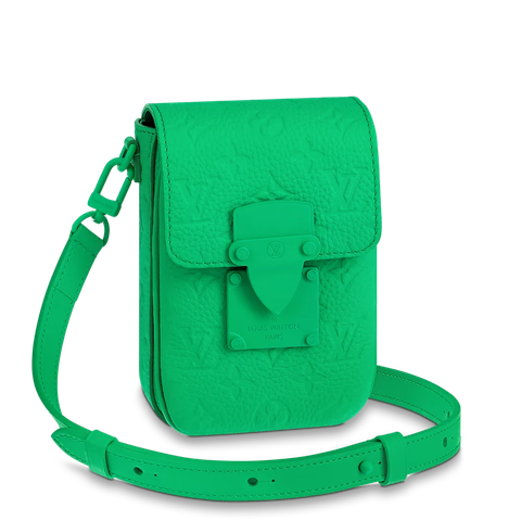 TÚI LOUIS VUITTON S-LOCK VERTICAL WEARABLE WALLET GREEN