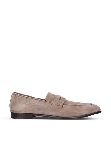 GIÀY ERMENEGILDO ZEGNA L'Asola suede penny loafers