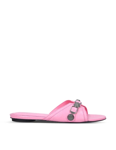 DÉP BALENCIAGA Cagole stud-embellished leather sandals