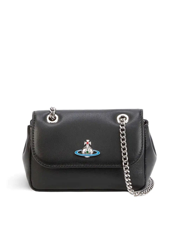 TÚI VIVIENNE WESTWOOD Emma leather purse with chain