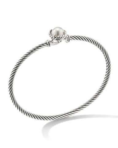 DAVID YURMAN STYLE SILVER 925 Bracelet with Semiprecious Stone