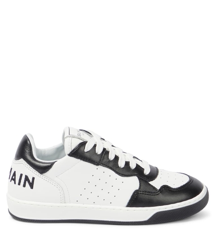 GIÀY BALMAIN KIDS Leather sneakers