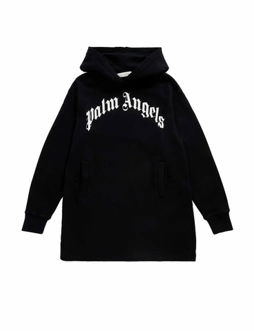 ÁO PALM ANGELS Logo-print cotton mini dress 4-12 years