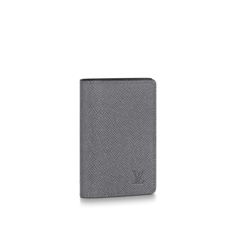 VÍ LOUIS VUITTON POCKET ORGANIZER GRAY