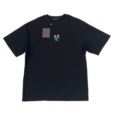 ÁO LOUIS VUITTON T SHIRT MÀU ĐEN UNISEX