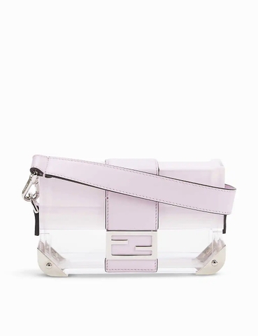 TÚI FENDI Two-tone acrylic and leather cross-body bag