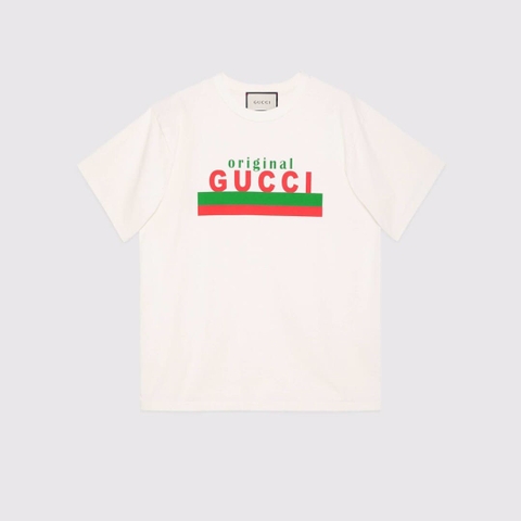 ÁO GUCCI GG T SHIRT MÀU TRẮNG UNISEX