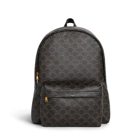BALO Celine Medium Backpack in Triomphe Canvas and Calfskin