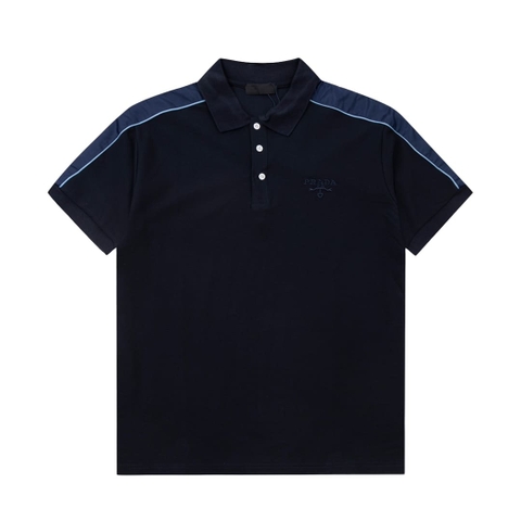 ÁO PRADA POLO SHIRT MÀU XANH UNISEX