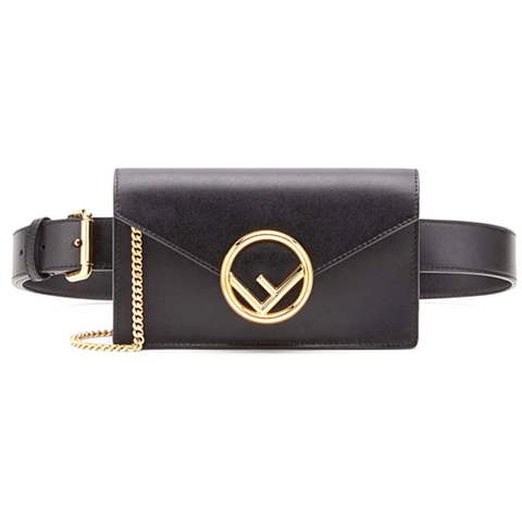 TÚI Fendi Women Belt Bag in Calf Leather-Black