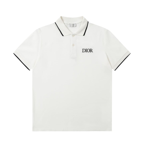 ÁO DIOR POLO SHIRT MÀU TRẮNG UNISEX