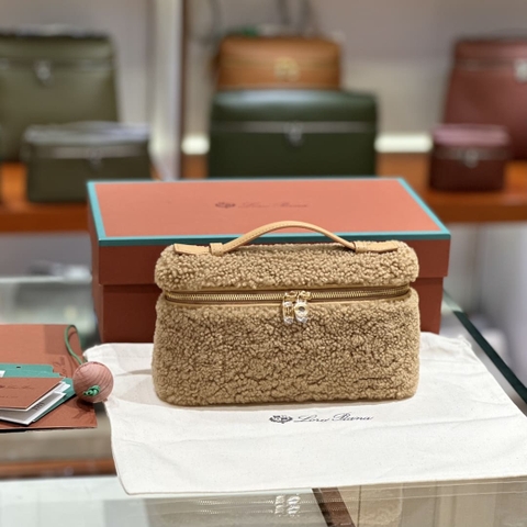 TÚI Loro Piana Women Extra bằng lông cừu CashFur 19