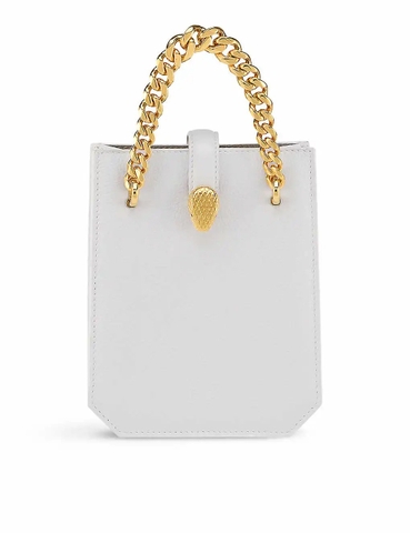 TÚI BVLGARI Serpenti Forever leather tote bag