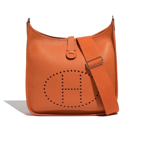 TÚI Hermès Evelyne 33 Taurillon Clemence Orange H