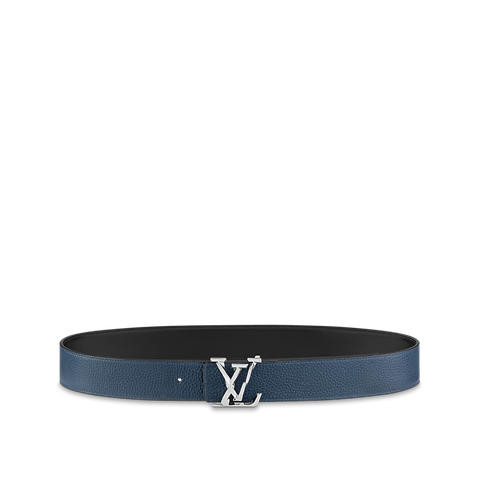 DÂY LƯNG LOUIS VUITTON LV PYRAMIDE TWISTED 40MM REVERSIBLE NAVY 2023