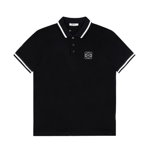ÁO LOEWE POLO SHIRT MÀU ĐEN UNISEX