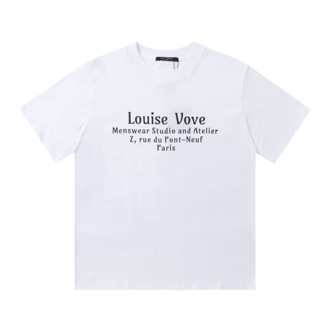 ÁO LOUIS VUITTON T SHIRT MÀU TRẮNG UNISEX