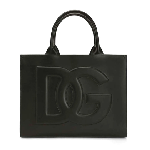 TÚI Dolce Gabbana D&G Women Small Calfskin DG Daily Shopper-Black