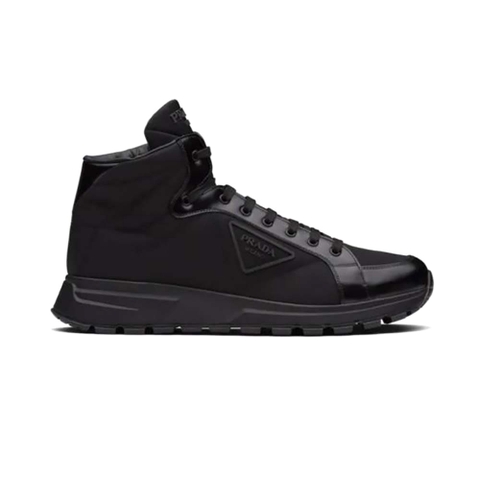GIÀY PRADA PRAX 01 Re-Nylon and Brushed Leather Sneakers
