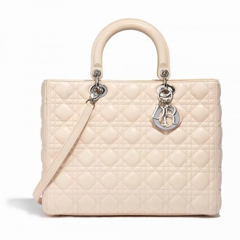 TÚI Dior Lady Large Calf Beige