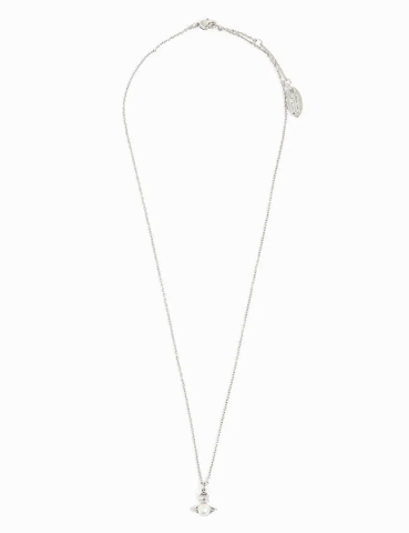DÂY VIVIENNE WESTWOOD JEWELLERY Balbina platinum-plated brass and faux-pearl pendant necklace