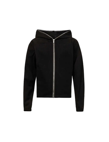 ÁO RICK OWENS Sealed full-zip boxy-fit cotton-twill windbreaker jacket