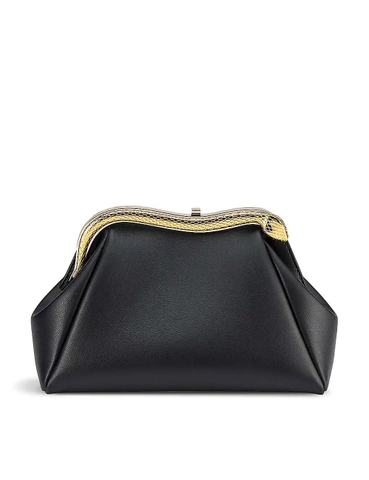TÚI BVLGARI Bvlgari x Mary Katrantzou Serpenti leather clutch bag