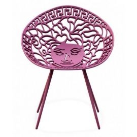 GHẾ Versace Home Mesedia Black Chair