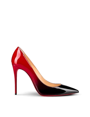 GIÀY CHRISTIAN LOUBOUTIN Kate 100 patent-leather courts