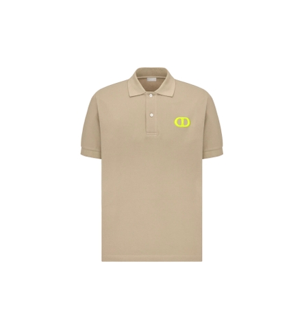 ÁO DIOR POLO SHIRT MÀU KEM UNISEX