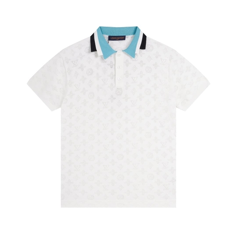ÁO LOUIS VUITTON POLO SHIRT MÀU TRẮNG UNISEX