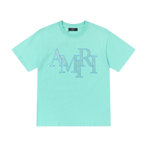 ÁO AMIRI T SHIRT MÀU XANH UNISEX