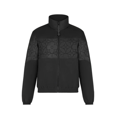 ÁO LOUIS VUITTON MONOGRAM FLOWER MIX LEATHER BLOUSON