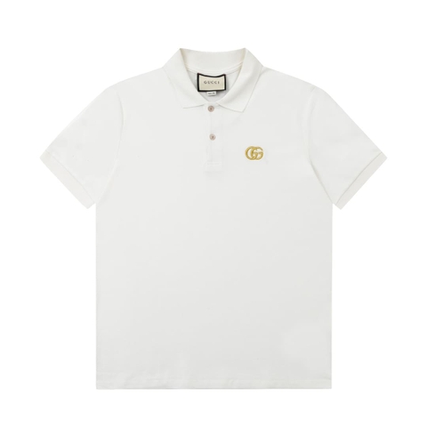 ÁO GUCCI POLO SHIRT MÀU TRẮNG UNISEX