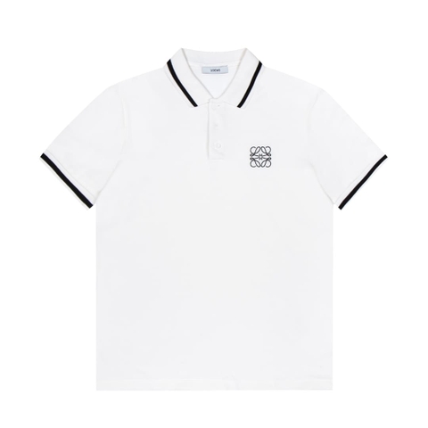 ÁO LOEWE POLO SHIRT MÀU TRẮNG UNISEX