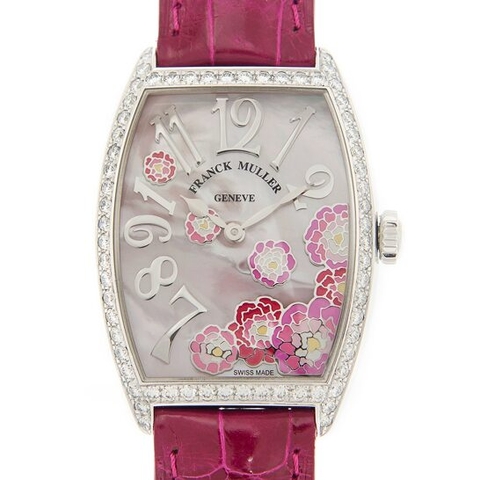 FRANCK MULLER Cintree Curvex Quartz Mother of Pearl Diamond Unisex Watch