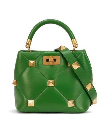 TÚI VALENTINO GARAVANI Roman Stud small leather top-handle bag