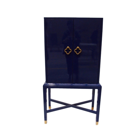 TỦ TRƯNG BÀY PHÒNG KHÁCH NAVY GLOSS