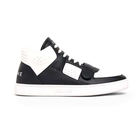 GIÀY CELINE Mid Sneaker with Scratch in Calfskin