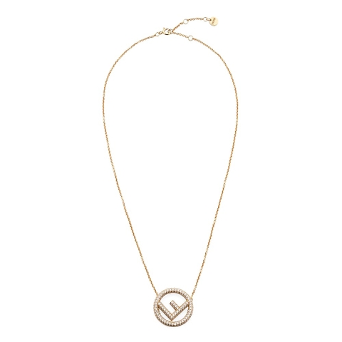 Dây chuyền Fendi Gold Color Necklace Finish Gold