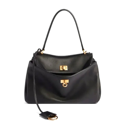TÚI BALENCIAGA Women Rodeo Small Handbag in Black
