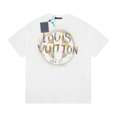 ÁO LOUIS VUITTON T SHIRT MÀU TRẮNG UNISEX