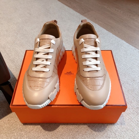 GIÀY HERMES BOUNCING SNEAKER LOW SPORTS EMBOSSED CROC