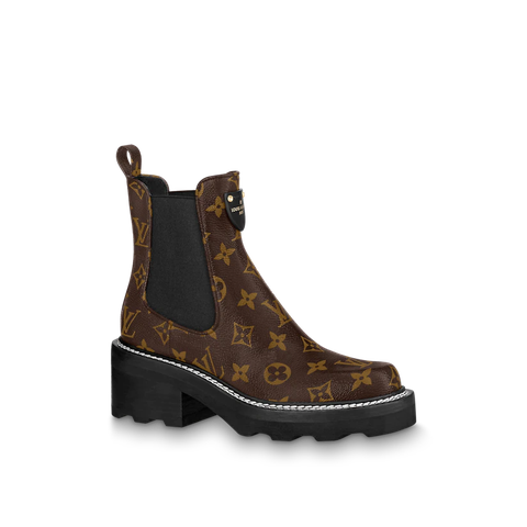 GIÀY LOUIS VUITTON LV BEAUBOURG ANKLE BOOT
