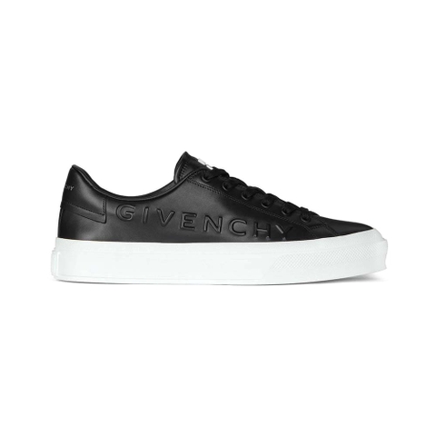 GIÀY GIVENCHY City Sport Sneakers in GIVENCHY Leather-Black